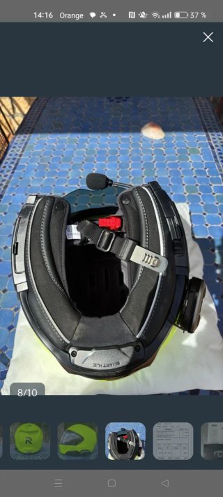 Casco de moto HJC modular RPHA91+ interco sena sf4