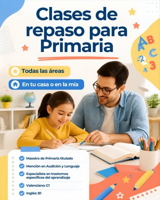 CLASES DE REPASO PARA ALUMNADO DE PRIMARIA