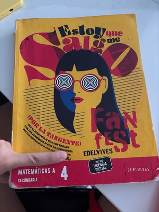 Dos libros de 4ESO Editorial Edelvives