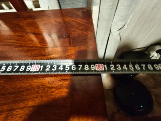 Mesa de comedor de madera con 6 sillas