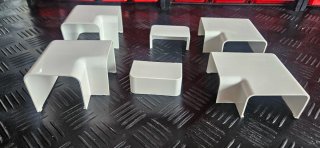 Lote canal cables/aire acondicionado + accesorios