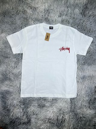 Camiseta Stüssy Blanca Talla S Nueva con Etiquetas