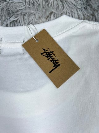 Camiseta Stüssy Blanca Talla S Nueva con Etiquetas