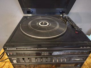 Silver Equipo de Sonido Vintage
