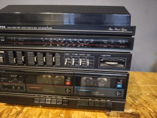 Silver Equipo de Sonido Vintage