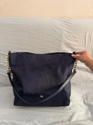 Bolso Purificación García Azul y Rojo
