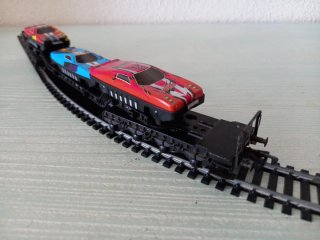 Vagón góndola con 3 coches