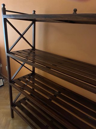 Estantería de madera 4 baldas
