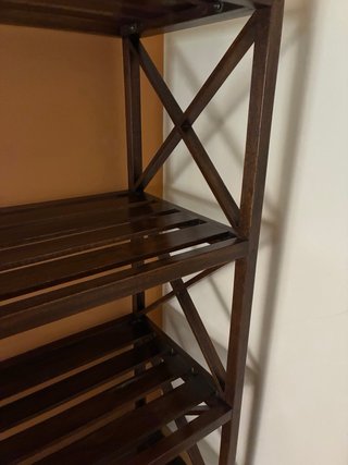 Estantería de madera 4 baldas