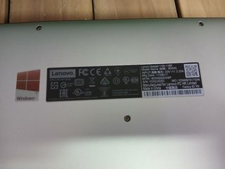 Lenovo Ideapad 110S-11Ibr 1.6GHZ 11.6" portátil
