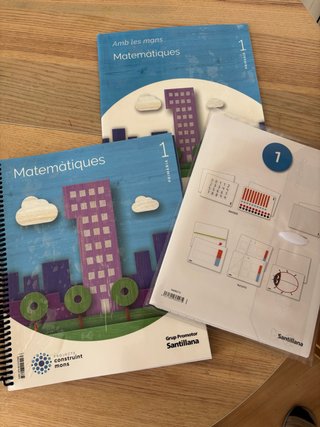 MATEMATIQUES 1 PRIMARIA CONSTRUINT MONS