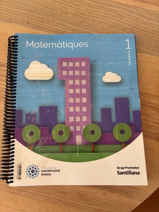 MATEMATIQUES 1 PRIMARIA CONSTRUINT MONS