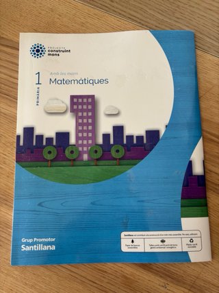 MATEMATIQUES 1 PRIMARIA CONSTRUINT MONS