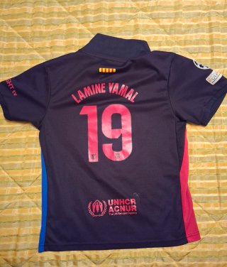 Equipación niño Lamine Yamal FC Barcelona