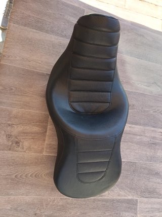 Asiento Moto Cruiser/Touring Negro