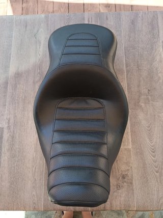 Asiento Moto Cruiser/Touring Negro