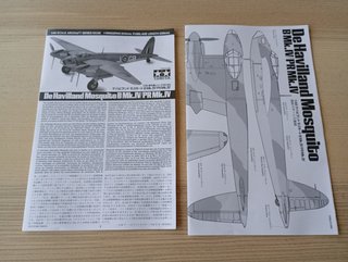 DE HAVILAND MOSQUITO B Mk.IV MAQUETA TAMIYA 1/48