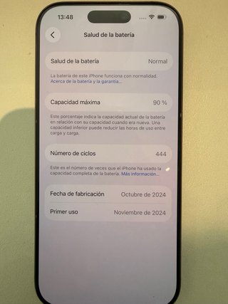 iPhone 16 Pro 256GB Rosa Claro, impecable