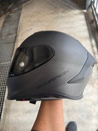 Casco Scorpion EXO R1 Carbon Mate Talla XL