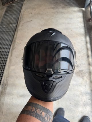 Casco Scorpion EXO R1 Carbon Mate Talla XL