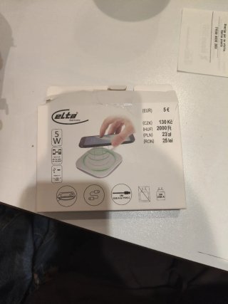 Cargador Inalámbrico Elta 5W