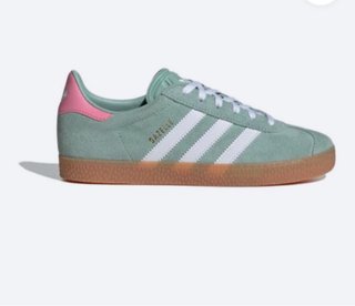 Zapatillas Adidas Gazelle Verde y Rosa