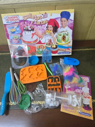 Juego Cocina Creativa Galletas y Tartas