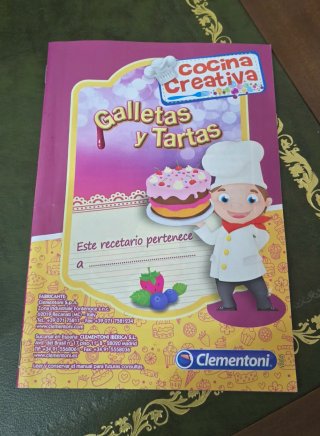 Juego Cocina Creativa Galletas y Tartas