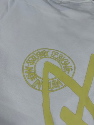 Camiseta Stüssy Yellow Talla S Nueva con etiquetas