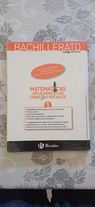 Matemáticas aplicadas a las ciencias sociales 1...