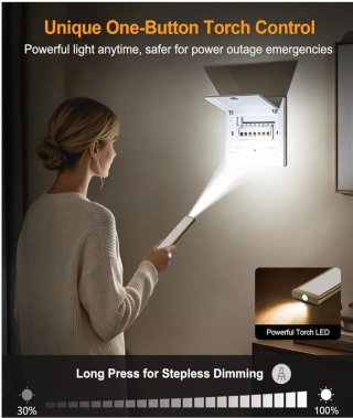 2 Luces LED Sensor Movimiento.