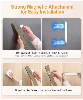 2 Luces LED Sensor Movimiento.
