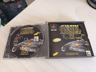 Star Wars Rebel Assault II PS1 Completo