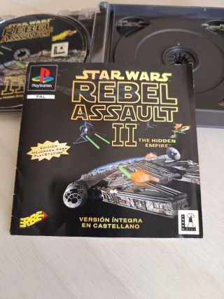 Star Wars Rebel Assault II PS1 Completo