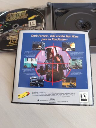 Star Wars Rebel Assault II PS1 Completo