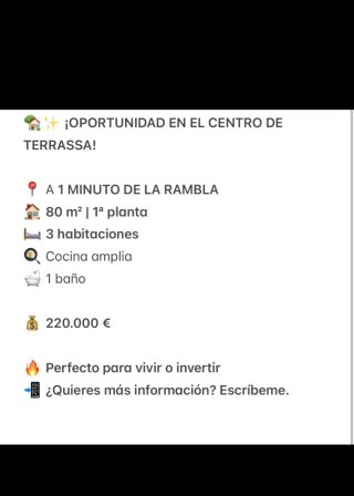 Apartamento en venta