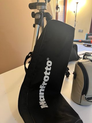 Trípode Manfrotto + Rótula 141RC + Funda | Profesi