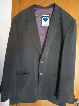 Traje de vestir hombre t.54 verde oliva
