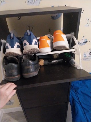 Zapatero Ikea Marrón
