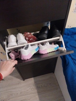 Zapatero Ikea Marrón