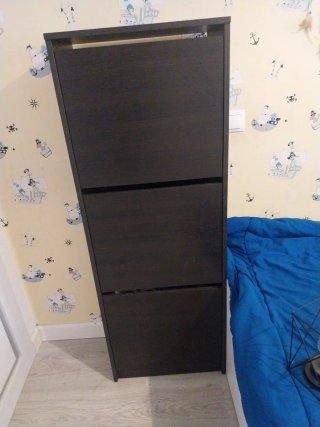 Zapatero Ikea Marrón