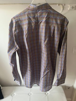 Camisa Shenior cuadros colores talla L