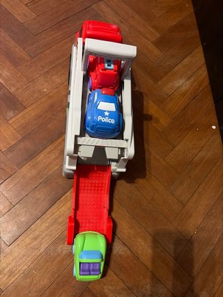 Camión Transportador de Coches con luz y sonido