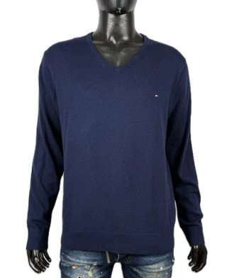 Maglione Tommy Hilfiger Uomo XL Cotone Cashmere