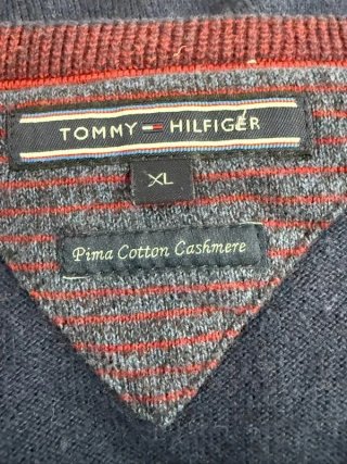 Maglione Tommy Hilfiger Uomo XL Cotone Cashmere