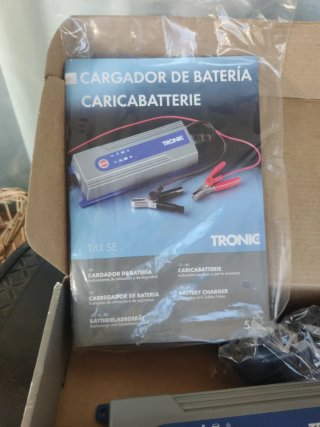 Cargador Batería Coche Moto 6V/12V