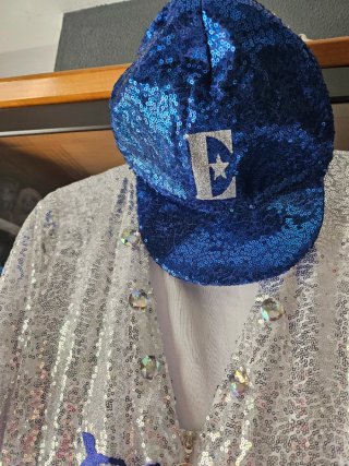 Disfraz Elton John deluxe M