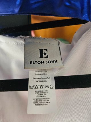 Disfraz Elton John deluxe M