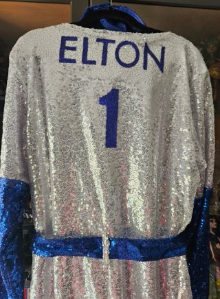 Disfraz Elton John deluxe M