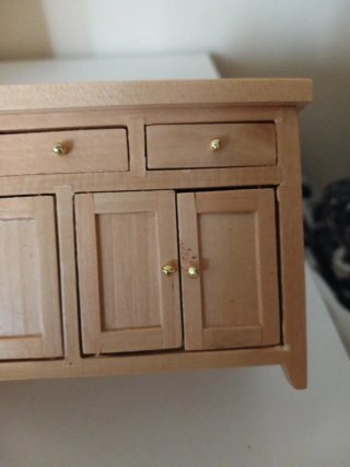 Armadietto casa bambole legno